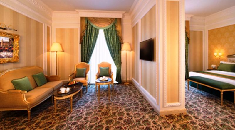 Royal Rose Abu Dhabi, A Curio Collection By Hilton Affiliated Hotel Exterior photo A suite at the hotel